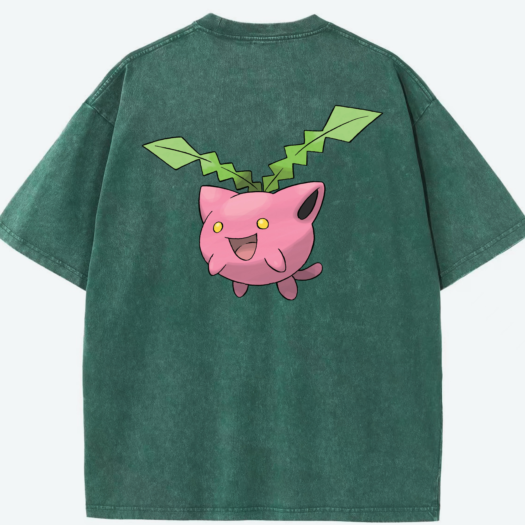 （画像用） ポケットモンスター Pokémon 綿100% ヴィンテージ風 半袖Tシャツ（背面プリント）